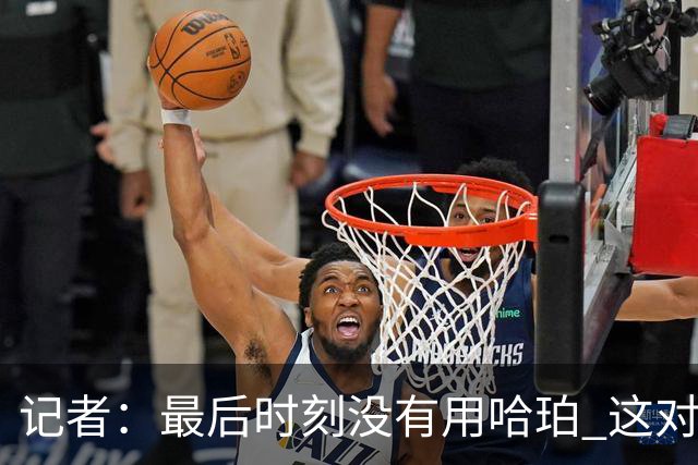 记者：最后时刻没有用哈珀 这对于马刺来说一定是败笔